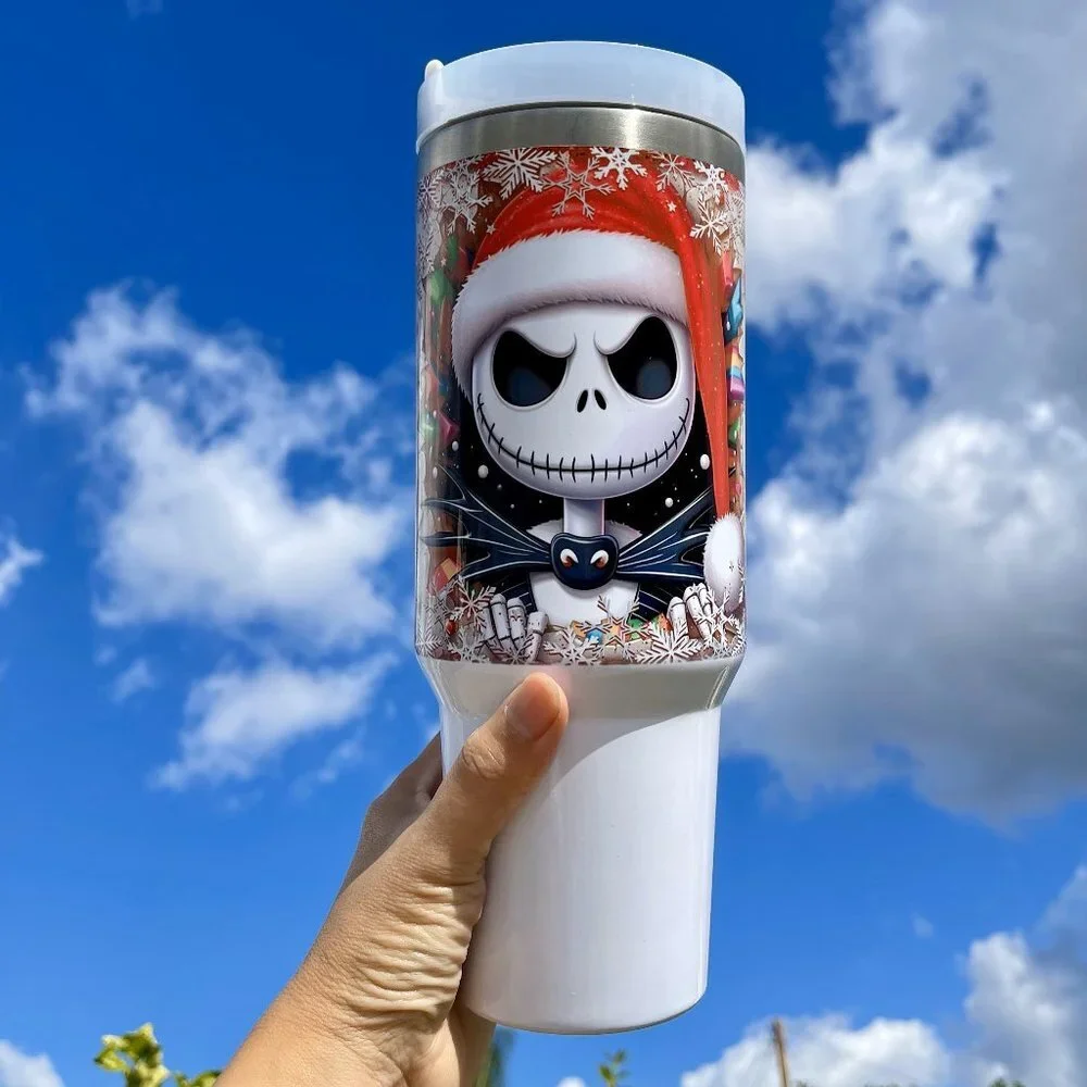 Custom made Disney Nightmare before Christmas Tumbler Brand New 40 oz double wal